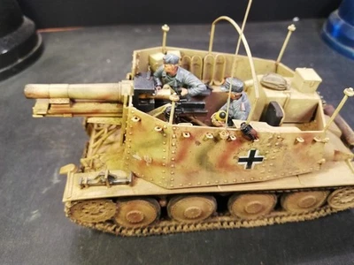 1/35 Built WWII German Grille ausf H SdKfz 138/1  (Kit KIRIN) - Immagine 1 di 4