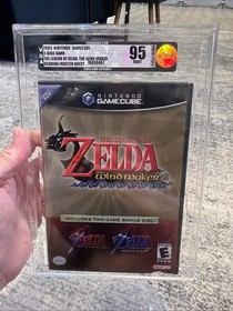 Zelda: Wind Waker Ocarina of Time Master Quest GameCube Sealed VGA Graded 95