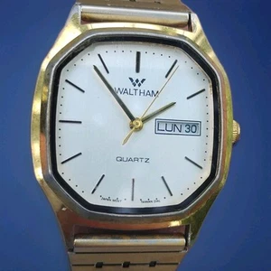 Orologio da polso classico uomo Waltham Day/Date XD040 - Foto 1 di 19