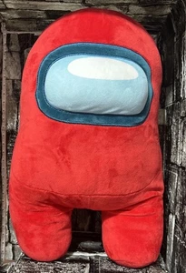 Among Us Premium Plush Toy Red Official Toikido. EUC Never Played With No Box - Picture 1 of 7