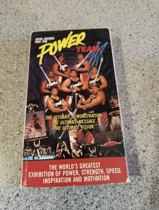 JOHN JACOBS AND THE POWER TEAM VHS  (1990 FRONTLINE) - Picture 1 of 4