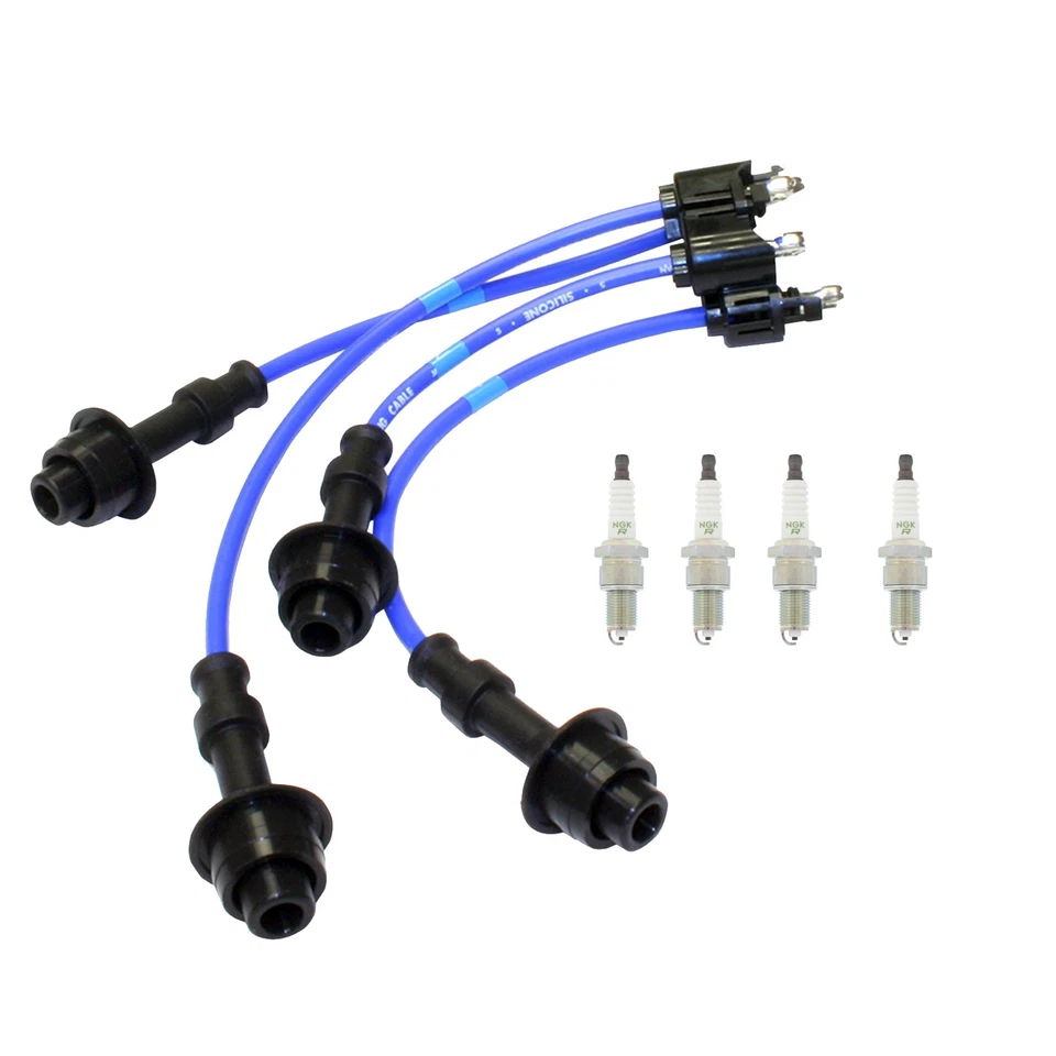 Juego de 4 bujías de níquel NGK de 7 mm para Toyota Van L4 1984-1989 con espacio de 0,044 Foto 1 de 1