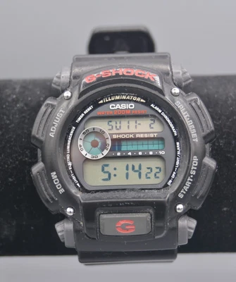 Mens Casio G-Shock Chronograph Alarm Backlight Digital Watch DW9052 #1659 - Image 1 of 4