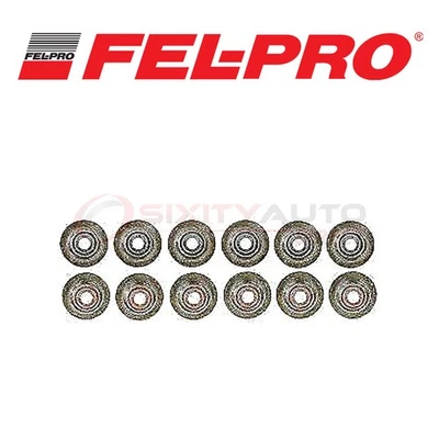 Fel Pro Valve Stem Oil Seal Set for 2007-2010 Chevrolet Impala 3.5L V6 - ty Foto 1 de 4