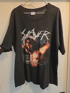 Slayer Darkness Of Christ 2002 Vintage Shirt EX All Sport XXL God Hates Us All - Bild 1 von 13