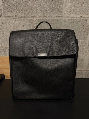 BOLSO PAÑALES STORKSAK ST.JAMES LUXE CUERO NEGRO  Foto 1 de 4