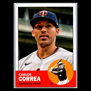 2022 Topps Archives - #55 Carlos Correa - Minnesota Twins - Picture 1 of 2