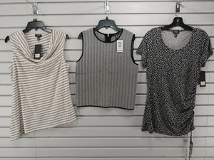 NEW Lot of 3 size M Medium Womens Clothes Jones New York Top Blouse Shirt 189 - Picture 1 of 9