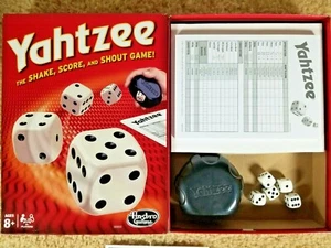 2014 Yahtzee Shake & Roll Dice Game By Hasbro Age 8+ # 00950 - Picture 1 of 5