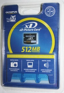 Olympus XD Picture Card 512 MB. Type M High Capacity. Brand NEW. Sealed. Japan - Picture 1 of 2