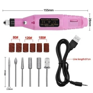 Nagelfräser Fräser Profi Maniküre Pediküre Set Elektrische Nagelschleifer Set 2 - Bild 1 von 9