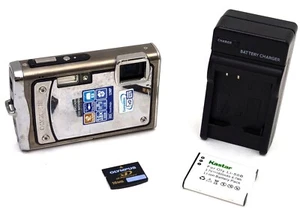 Olympus Stylus Tough 8000 5x Optical Zoom 12.0MP Digital Camera Silver - Bundle - Picture 1 of 21