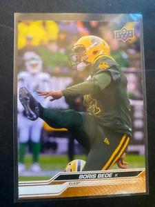 Boris Bede (U of Laval) - 2024 Upper Deck CFL Card #19 - Foto 1 di 2