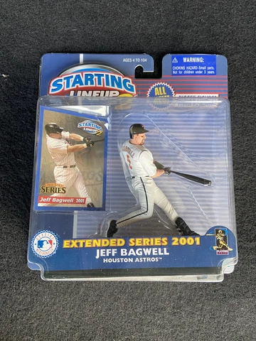 2001 Starting Lineup 2 Extended Series Jeff Bagwell Houston Astros MLB Figure Cover