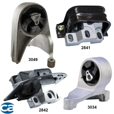 Motor Motor y transmisión. Juego de 4 piezas de montaje para Chrysler sebring, Dodge Stratus sedán Foto 1 de 4