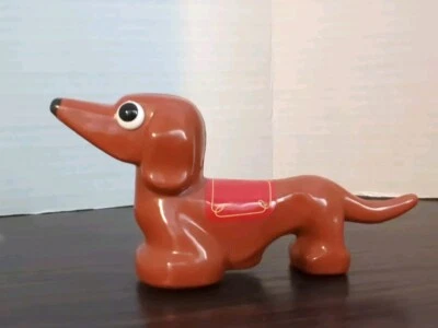 Lehmann BIBI 922, Dachshund Dog Friction Toy, VTG Post WWII, W Germany  — 第 1/4 张图片