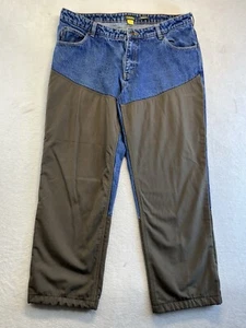 Cabelas Jeans Men 38x30 Hunting Nylon Brush Pants Roughneck - Picture 1 of 9