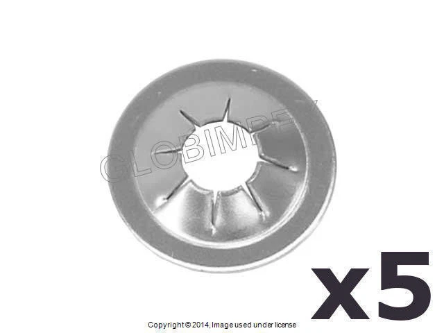 Mercedes Exterior Moulding Clips GENUINE OEM NEW (5) + 1 YEAR WARRANTY - Image 1 of 1