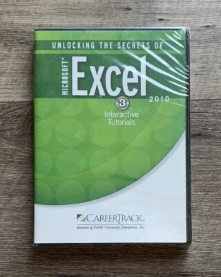 NEW Unlocking the Secrets of Excel 2010 Interactive DVD-ROM Educational Windows - Image 1 of 2