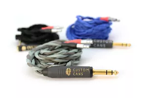 Ultra-niedrige Kapazität Kabel für Sennheiser HD800 (TRS Ausgang - 3,5 mm/6,3 mm Buchse) - Bild 1 von 8