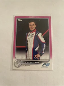 2022 Topps Formual 1 F1 Racing Pink #94 Calan Williams 126/150 🔥🔥🔥 F2 - Picture 1 of 3