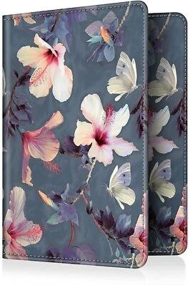 Cartera de viaje con soporte para pasaporte RFID bloqueo cuero PU estuche para tarjetas cubierta Foto 1 de 4