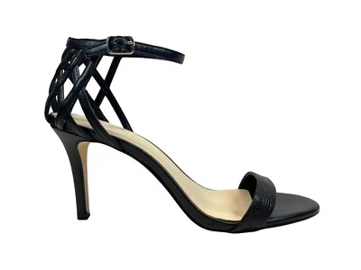 Zapatos de salón Nine West para mujer de cuero negro talla 10 M Foto 1 de 4