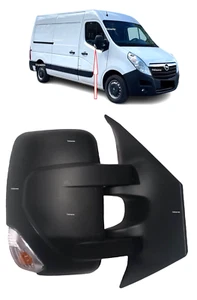 RIGHT ELECTRIC MIRROR +TURN INDICATOR FOR VAUXHALL OPEL MOVANO 2010-2020 9PIN - Picture 1 of 6