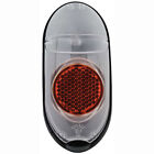 AXA R&#252;cklicht GO LED Doppelanschluss Schwarz/Rot Fahrrad Lampe