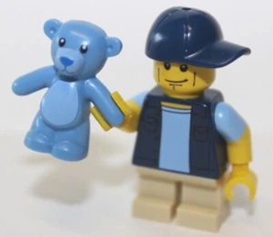 Lego® Figur Junge mit Teddy Minifig - Picture 1 of 1