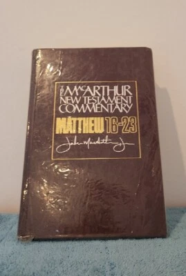 The MacArthur New Testament Commentary Matthew 16-23 Vintage 1980s Bible Book - Image 1 of 4