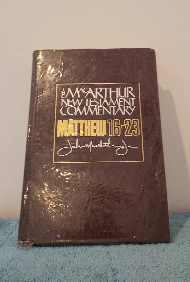 The MacArthur New Testament Commentary Matthew 16-23 Vintage 1980s Bible Book - Image 1 of 4