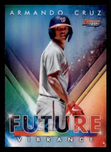 2021 Bowman's Best Bowman Future Vibrance #BFV19 Armando Cruz - Picture 1 of 2