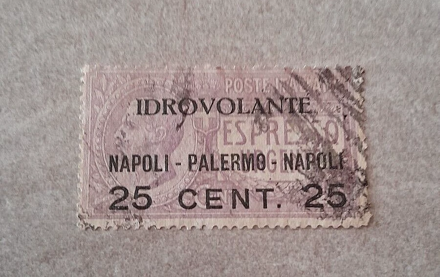 espresso 1917 - Posta Aerea - idrovolante fresco - Usato ottimo annullo ottimo - Immagine 1 di 1