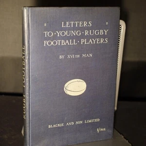 * Rare * Letters to Young Rugby Football Players By XVI th Man 1st Edition 1907 - Imagen 1 de 8