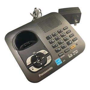 PANASONIC KX-TG6441T KX-TG6445T Czarna podstawa Telefon bezprzewodowy Zasilacz sieciowy Oryginalny OEM - Zdjęcie 1 z 10