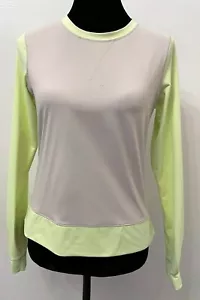 Lululemon Womens Athletic Long Sleeve Crew Neck T-Shirt Top Size 6 Gray Knit - Bild 1 von 12