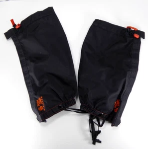 Mountain Hardware Leg Gaiters Unisex Size Small Black Fast Ship - Picture 1 of 5