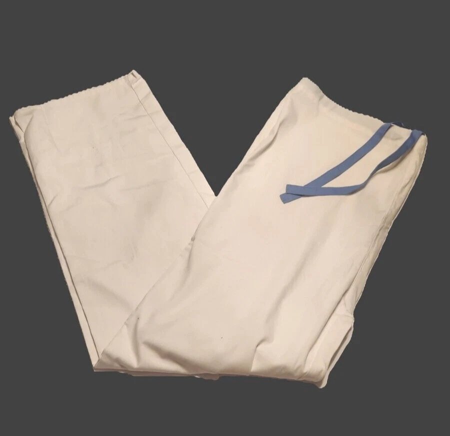 SCRUBS & BEYOND WHITE SCRUBS SIZE SMALL - Image 1 of 4