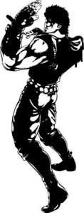 Jonathan Joestar JoJo's Bizarre decal sticker for car/truck window custom - Bild 1 von 1