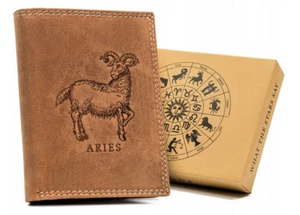 Large men's nubuck leather wallet - Always Wild - Picture 1 of 11