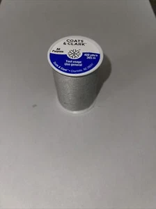 Coats & Clark GRAY/GREY thread all purpose 400 yard 1 spool Fast Shipping - Picture 1 of 1