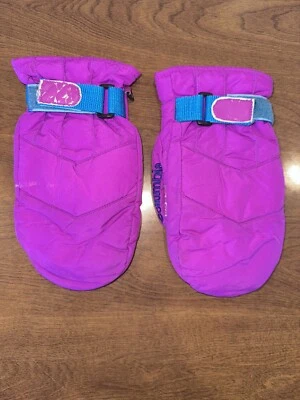 Mitones de esquí de nailon vintage púrpura M para mujer - Columbia Foto 1 de 3