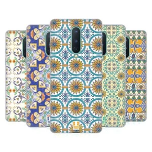 FUNDA HEAD CASE DESIGNS CON IMPRESIONES DE MAYÓLICA GEL SUAVE PARA TELÉFONOS MÓVILES GOOGLE ONEPLUS - Imagen 1 de 12