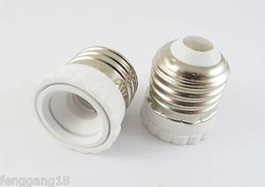 E26 To E12 Socket Base LED Halogen CFL Light Bulb Lamp Adapter Converter Holder - Picture 1 of 2