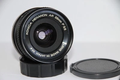 Konica Hexanon AR Mount 28mm F/3.5 Wide Angle Prime Camera Lens. - Image 1 of 4