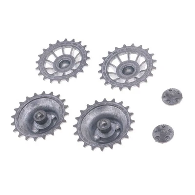 RC Vehicle Model Panther Tank Driving Wheel for 1/16 Henglong 3818-1 Replacement - Image 1 of 4