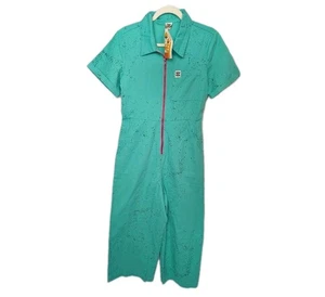 NUEVO CON ETIQUETAS Lucy & Yak 6 Mono Mono Mono Ropa de Trabajo Utilidad Cremallera Frontal Algodón - Imagen 1 de 14