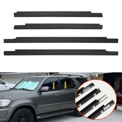 For 2000-2006 Toyota TUNDRA DOUBLE CAB Belt Molding Weatherstrip Window us - Image 1 of 4