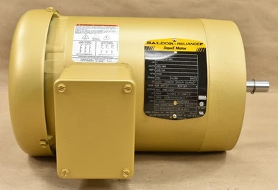 Baldor VEM3545, SuperE Motor, 1 HP, 230/460 V, , 3450 RPM, 3 PH, 56C,60Hz - Image 1 of 4